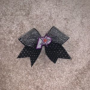 Platinum Cheer Bow